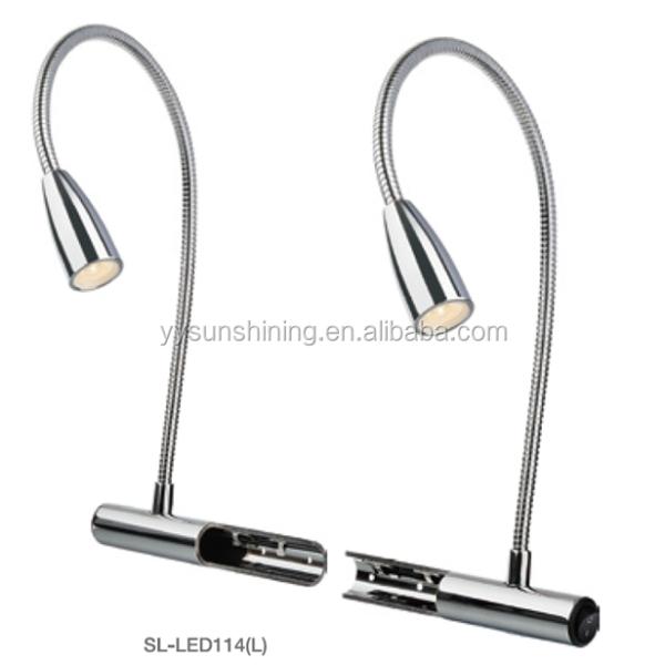 Switch Control LED Bed Reading Lamps with Flexible Gooseneck NO Free Sample