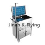 304 SS First Aid Nursing Rescue Clinic Medical Trolley Cart