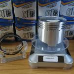 Forged Aluminum Honda Motorcycle Pistons Fit CG150 Graphite Black