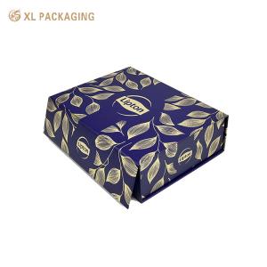 Wholesale Custom Beauty Packaging Gifts Box Magnetic Button Flip Paper Box Foldable For Skin Care Cosmetics from china suppliers