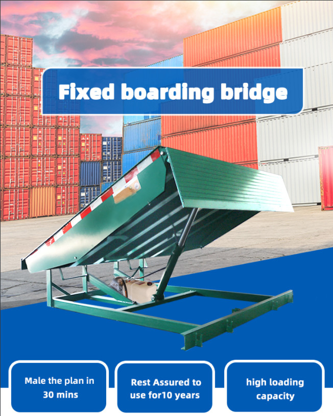 Adjustable Hydraulic Dock Leveler Container Truck Dock Ramps