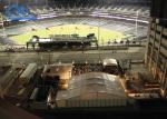 Outdoor Customized Alunimun Sports Hospitality Suite Double Decker Lounge Event