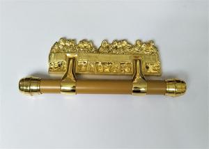 Wholesale Heavy Duty Plastic Coffin Handles / Gold Metallzation Casket Accessories from china suppliers
