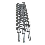 2025 Custom Auger Stainless Steel Feedscrew Factory Barrel Worm Harden Steel