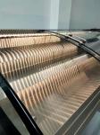 Stainless Steel Fruit Vegetable Display Ladder Cabinet Commercial Multi Step