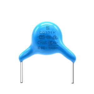 Wholesale Stable Blue Ceramic Capacitor 101K For Electronic Equipment from china suppliers