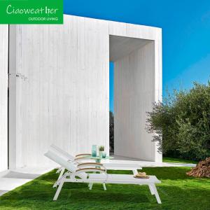 Wholesale Water-Resistant Cushion and Aluminum Frame Sling Textile Chaise Lounge for Comfortable Outdoor Seating from china suppliers