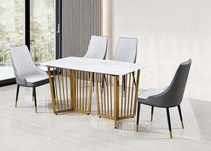 Wholesale Rockboard Rubber Wood Living Room Nordic Dining Table from china suppliers