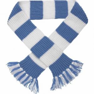 Wholesale 50cm Winter Wool Free Striped Scarf Knitting Pattern With Embroidery Logo from china suppliers