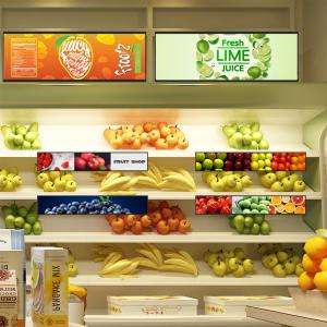 Wholesale 47.6 Inch Wall Mount Stretched LCD Display For Supermarket Android from china suppliers