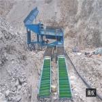 africa popular big and small trommel 10-200 tph alluvial gold mine washing plant