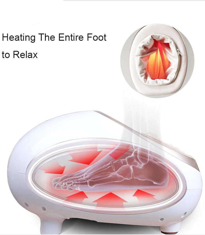 Air Compression Leg Wrap Foot Massage Equipment Remote Control ABS Material