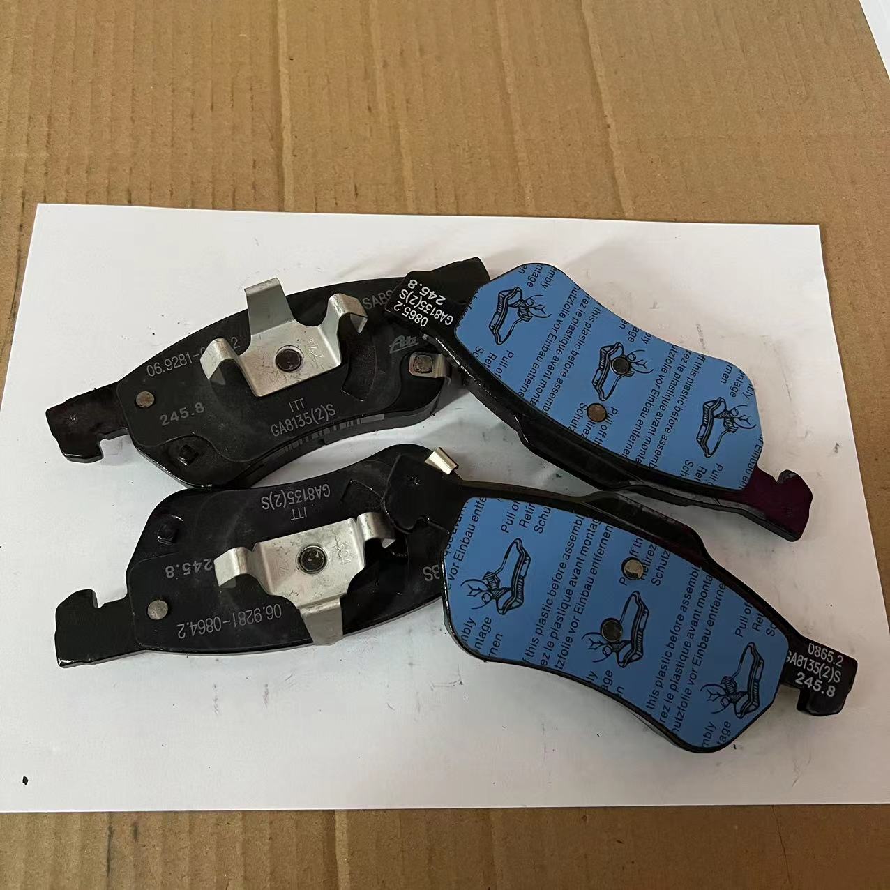 Automotive Brake System Front Brake Pads for ROEWE RX3 MG ZS OE 10343249 Promotion