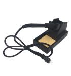 24V AC Electronic Soldering Station Black Color Ceramic Heating 120 * 140 * 93mm