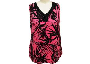 Wholesale Latest Funky Hollow Out Ladies Tank Tops Satin Camisole Tops Fathionable from china suppliers