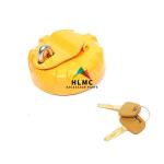 ISO9001 Excavator Spare Parts SY215 SY235 Diesel Fuel Tank Cap Cover Anti Theft