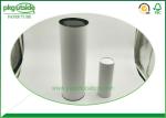 Well - Sealing Cylindrical Cardboard Tubes , Coffee Paper Tube Packaging Elegant