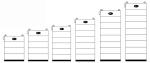 Solar Storage Appliances 48V LiFePO4 Stackable Battery 10-20 kWh Output Power