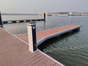 Wholesale HDPE Marine Aluminum Alloy Floating Docks Walkway Pontoon For Boat from china suppliers