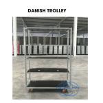 Pp Caster 1350*565mm Agricultural Planting Flower Danish Plant Trolley