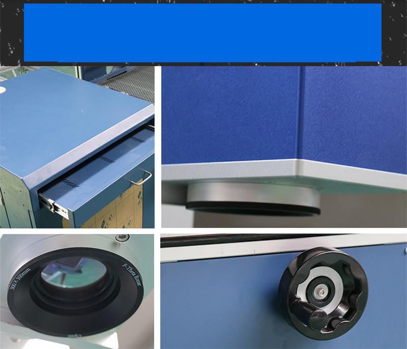 N600 600*600mm CO2 glass tube laser marking machine for Jeans Wood Non metal materials