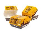 Biodegradable Cardboard Paper Sushi Burger Boxes Packaging Customized Logo