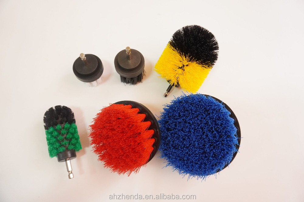 3 Pack Automatic Car Wash Drill Brush Set