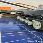 Outlet Smart Remote Rolling Brush for Physical Cleaning of Photovoltaic Farms or