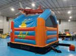 Commercial Grade Inflatable Bounce House Helicopter Plane Cartoon Inflatable