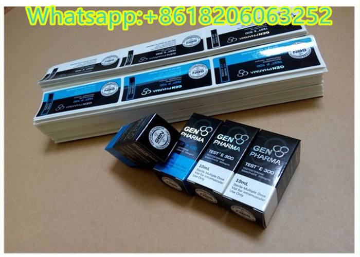 High Glass Vial Labels With Full Color Digital Printing 2.5 Mil Thickness