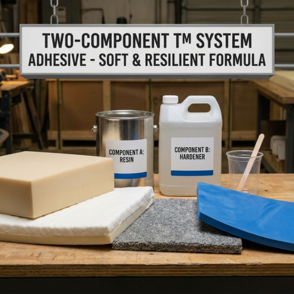 RF850/RF850 Polyol Series 2 Component Polyurethane Adhesive Recycling For Pavement Flooring