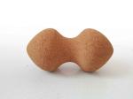 OEM Antislip Yoga Cork Massage Peanut Balls Roller Eco Friendly