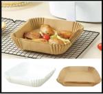 Food Grade Disposable Square Parchment Air Fryer Paper Liners Nonstick