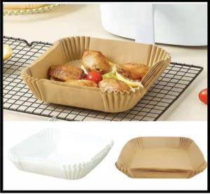 Wholesale Liner Square Style Parchment Air Fryer Paper High Temperature Resistant from china suppliers