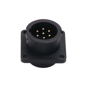 Wholesale Square Flange 7 Pin Waterproof Connector IP68 Panel Mount Connector from china suppliers