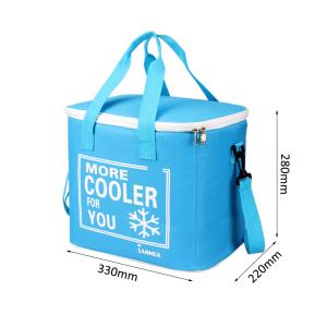 Wholesale L33cm Multipocket Oxford Insulated Lunch Cooler Bags from china suppliers