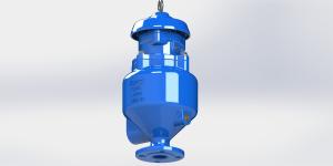 Wholesale Anti Shock Dynamic Combination Sewage Air Release Valve With 316SS Internal Parts from china suppliers
