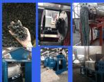 Pe Pp Screw Press Plastic Recycling Plant Dryer Plastic Film Dewatering Extruder