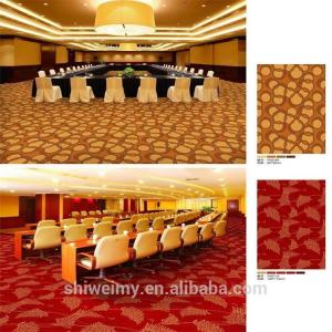 Wholesale Elegant red printed wall to wall nylon carpet for commercial from china suppliers