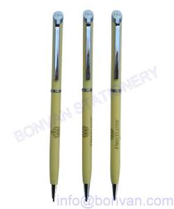 Wholesale metal pen with epoxy dome,epoxy metal pen, resin top metal pen from china suppliers