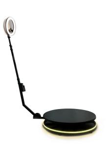 Wholesale Wedding Parties Automatic 360 Photo Booth With Rotating Stand from china suppliers