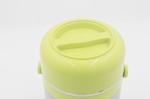 1.5L Outdoor used take away food container with plastic handle stainless steel