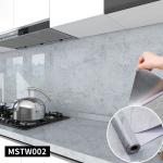 ODM Black Marble Removable Wallpaper PVC Marble Temporary Wallpaper