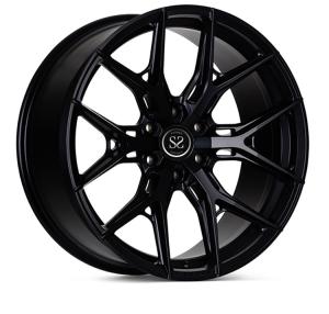 Wholesale Matt Black Forged Monoblock Rims For Auid Q5 5x112 20 Inch For Customized from china suppliers