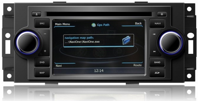 Ouchuangbo Car GPS DVD for Chrysler 300C /PT Cruiser Auto Radio 3G Wifi S100 Platform OCB-206