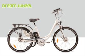 Wholesale 25km/H Electric City Bicycle 700C Front Wheel Gear Motor Roller Brake from china suppliers