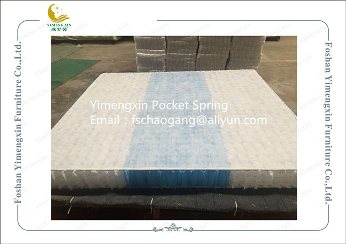 Individually Wrapped Mattress Pocket Coil Spring High Carbon Steel Wire Material