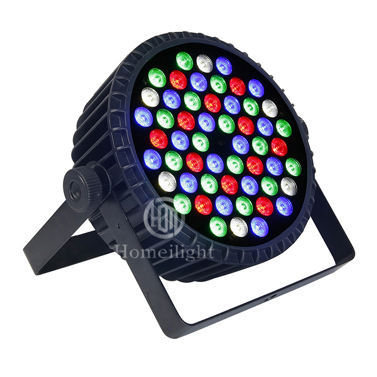 Professional 54x3W RGBW LED Par Light Uplights Stage Lights for Church