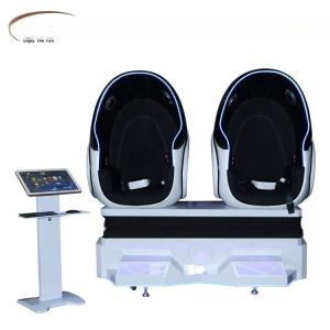 Wholesale Dreamland 9D VR amusement equipment double players vr cinema chair 9d vr egg chair virtual reality from china suppliers