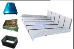 highly durability laminar bellow / hinged steel lamellas for agaist red hot